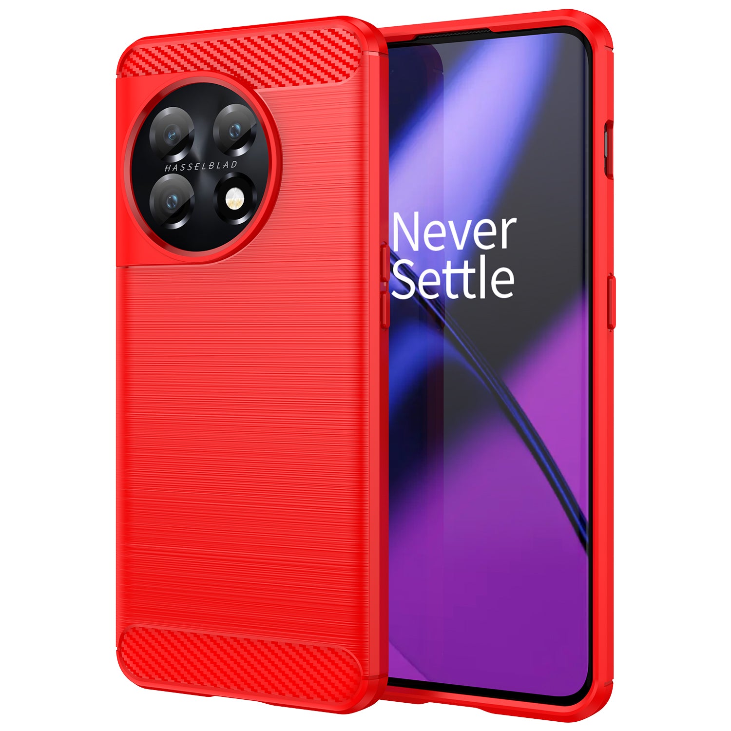 For OnePlus 11 5G Anti-scratch TPU Cover Brushed Carbon Fiber Texture Phone Case For OnePlus 11 5G Anti-scratch TPU Cover Brushed Carbon Fiber Texture Phone Case
